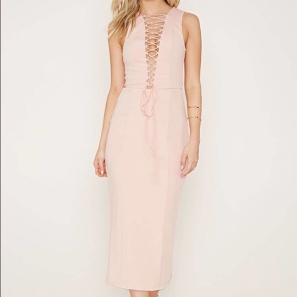 Tiger Mist / Rise of Dawn Phoenix Lace Up Dress - Picture 2 of 8